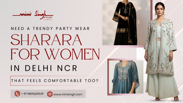 Need a Trendy Party Wear Sharara for Women in Delhi NCR That Feels Comfortable Too?