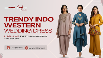 Trendy Indo Western Wedding Dress in Delhi NCR Everyone Is Wearing This Season