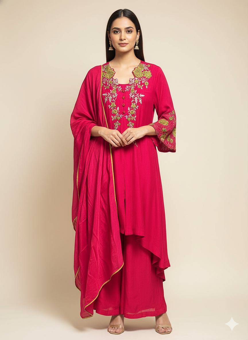 mordern ethnic suit
